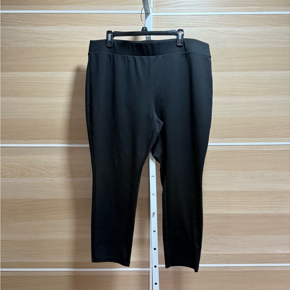 Vera Wang Elastic Waist Pant